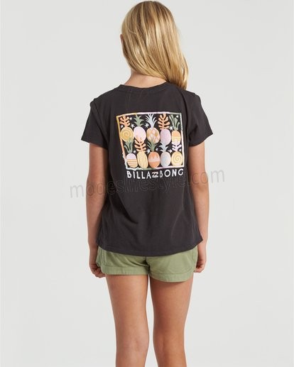 Modernist Pineapple - T-Shirt for Girls Pas cher - -0