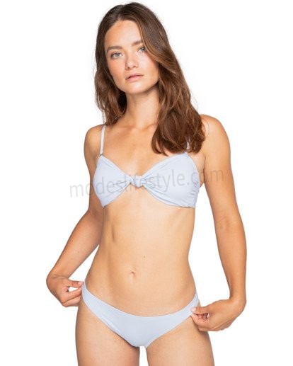 Sol Searcher Knotted Bandeau - Haut de bikini pour Femme Pas cher - -2