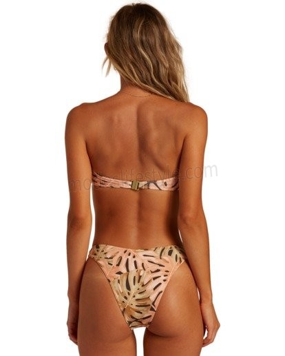 Hula Palm Bandeau - Haut de bikini pour Femme Pas cher - -1