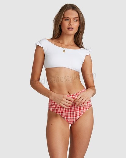 Sand Dunes - Haut de bikini Crop Top pour Femme Pas cher - -1
