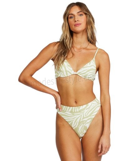 Jungle Town Underwire - Haut de bikini en matière recyclée pour Femme Pas cher - -0